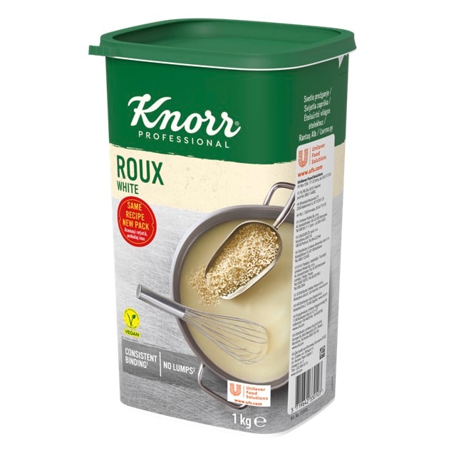 Zasmażka jasna Knorr 1kg - Zagęszcza potrawę bez zbryleń.
